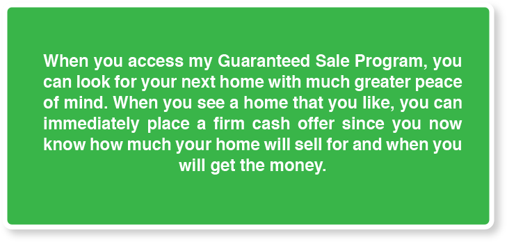 Access My guaranteed Sale Program